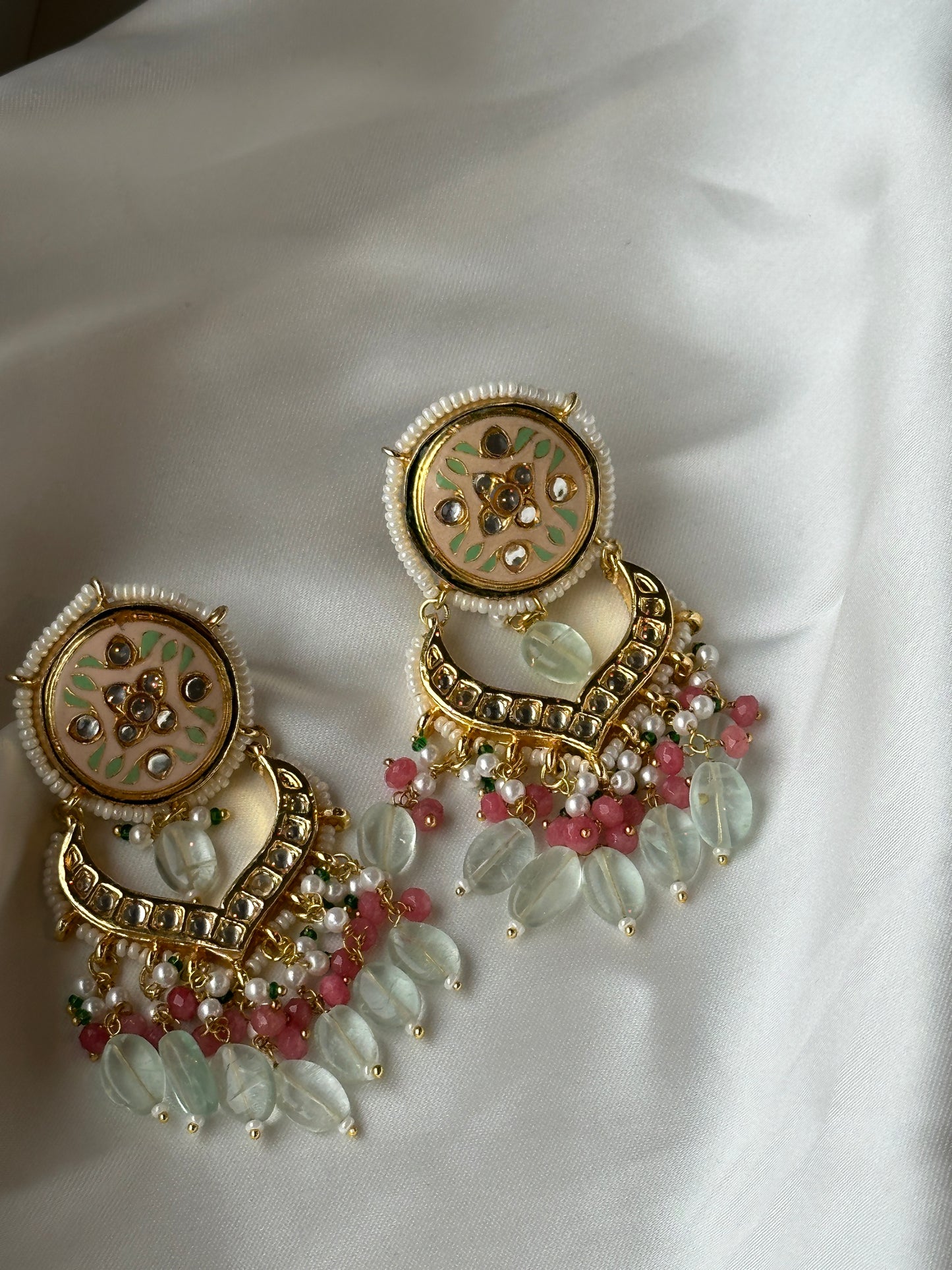 MEENAKARI INDIAN EARRINGS