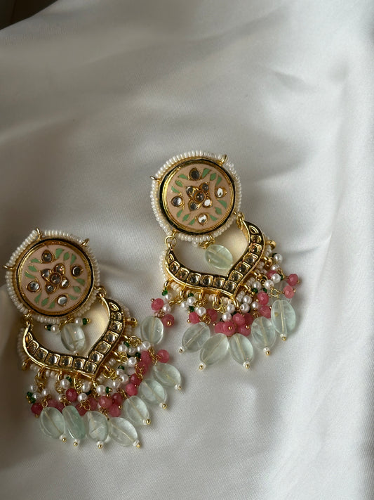 MEENAKARI INDIAN EARRINGS