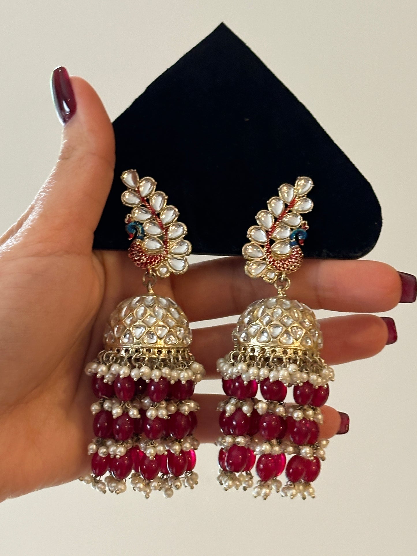 JHUMKA INDIAN EARRINGS