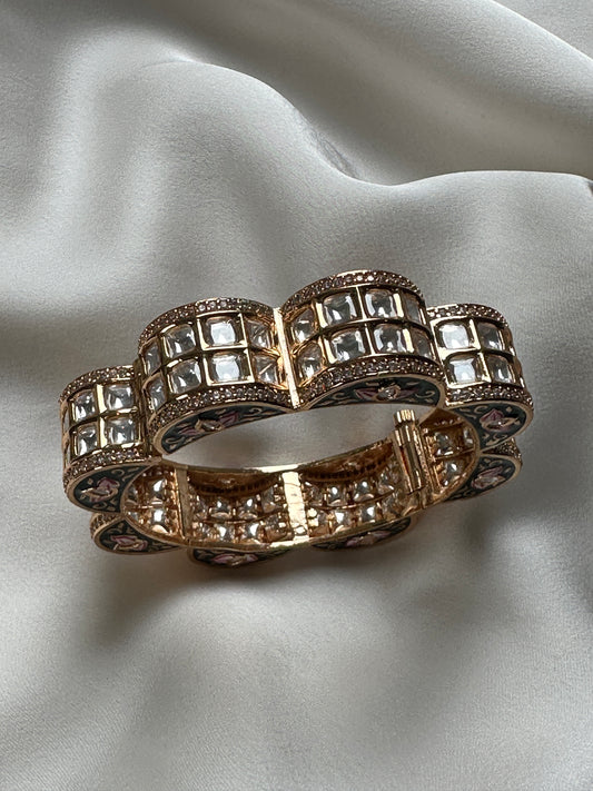 MEENAKARI POLKI BANGLES