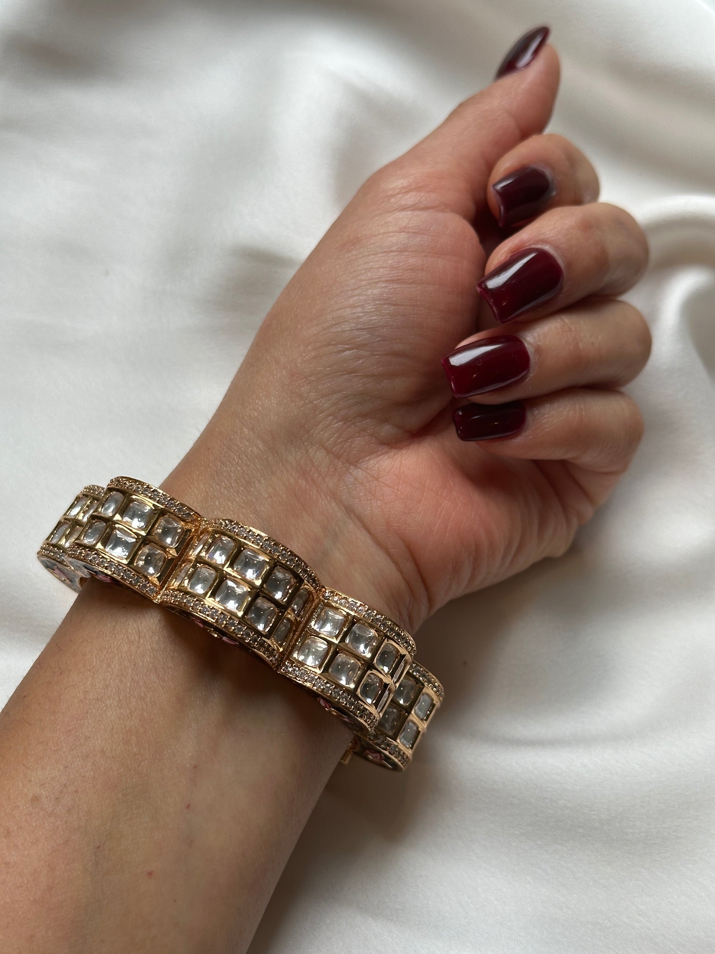 MEENAKARI POLKI BANGLES