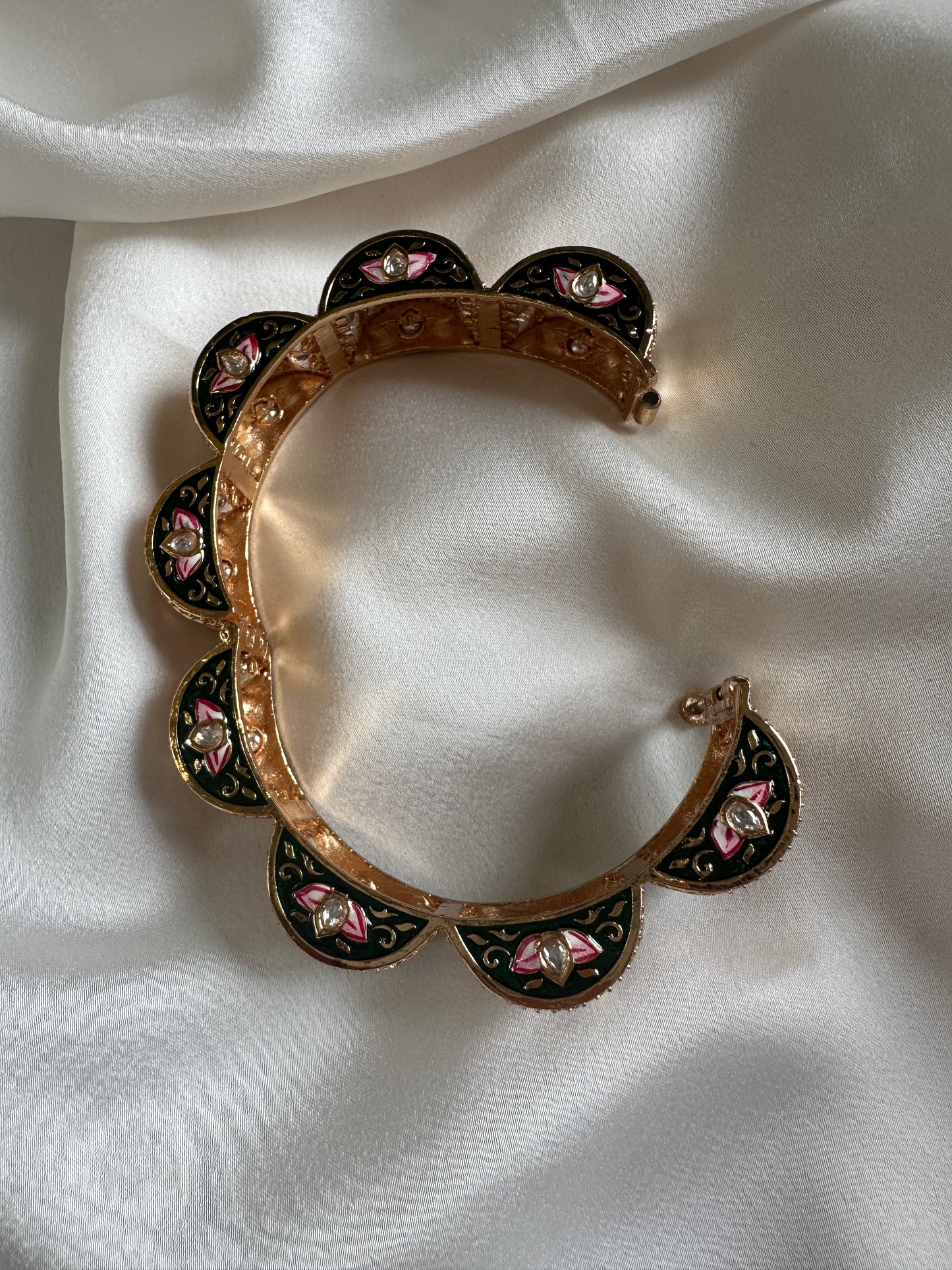 MEENAKARI POLKI BANGLES